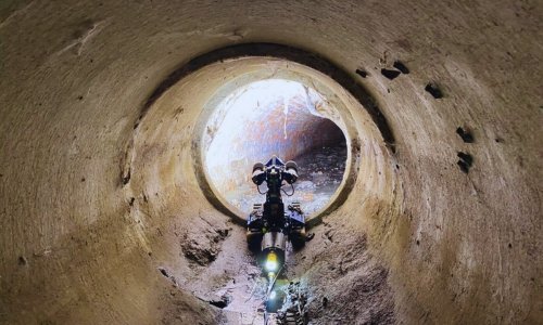 Robotic Crawler Camera Pipeline Inspector